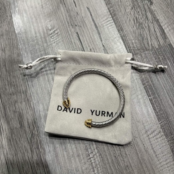 David Yurman Jewelry - David Yurman Full Gold Tip Braclet